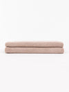 A pair of folded Nantucket Bath Sheets |Color:Heathered Clay