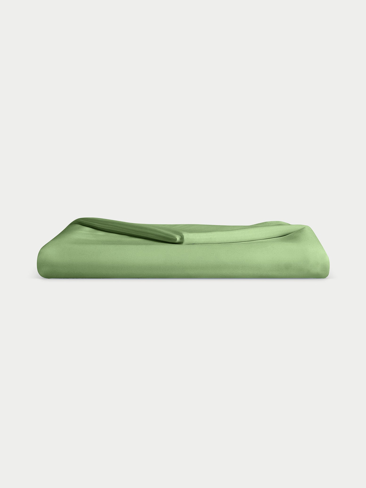 Fern flat sheet Folded on grey background