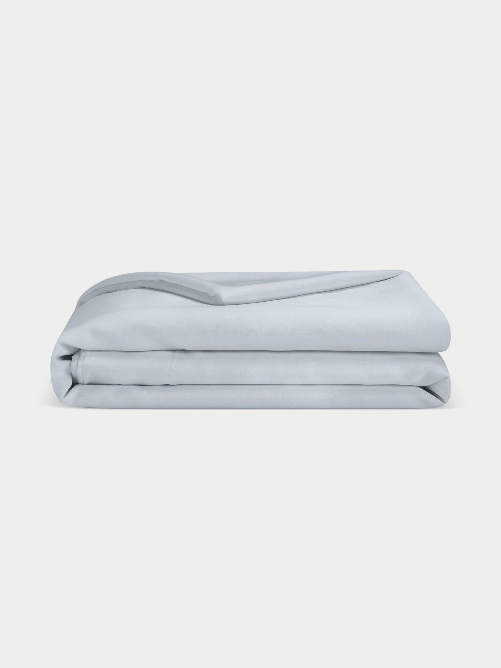 Shore duvet cover folded with white background