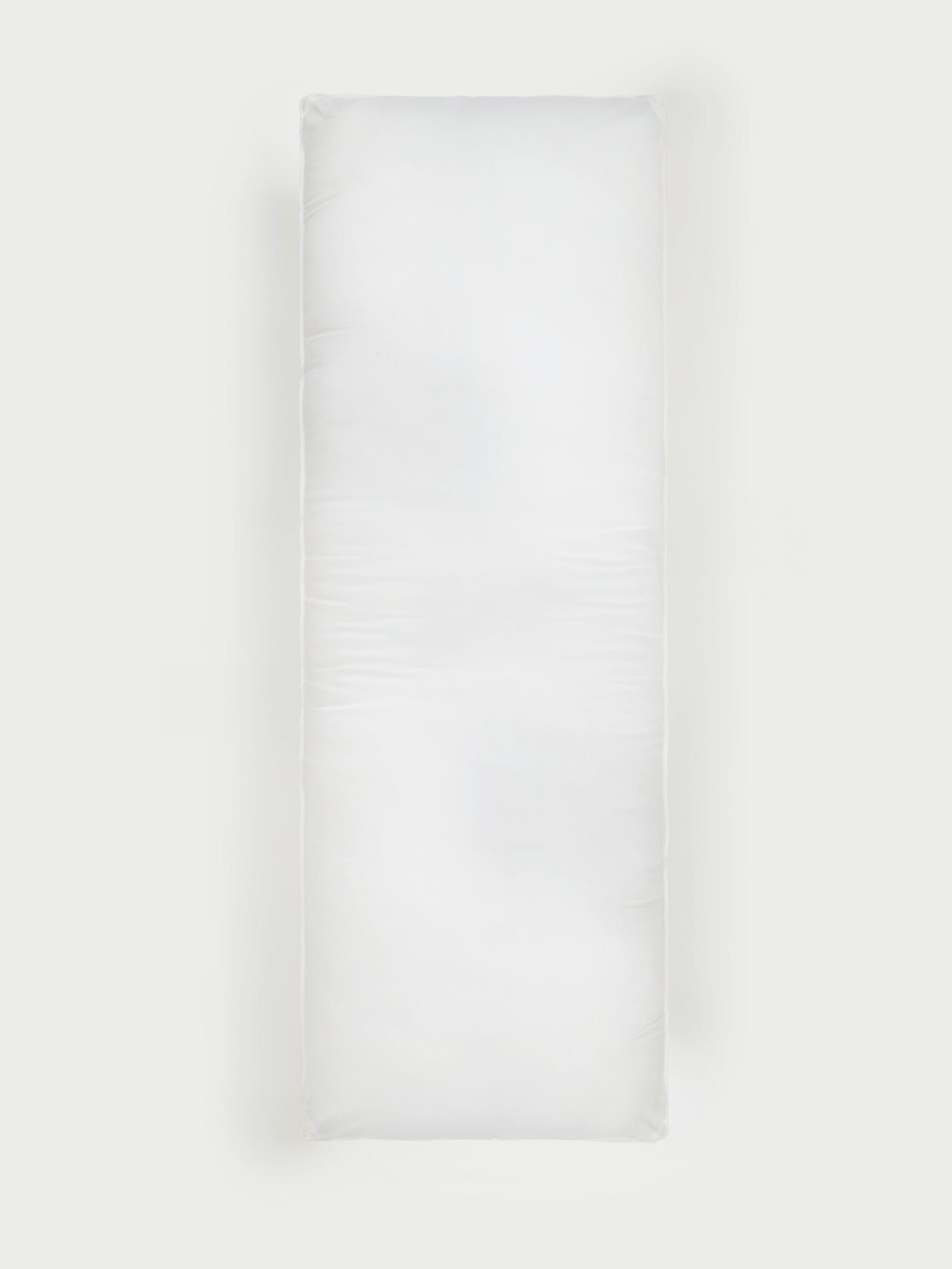 Body pillow with white background 