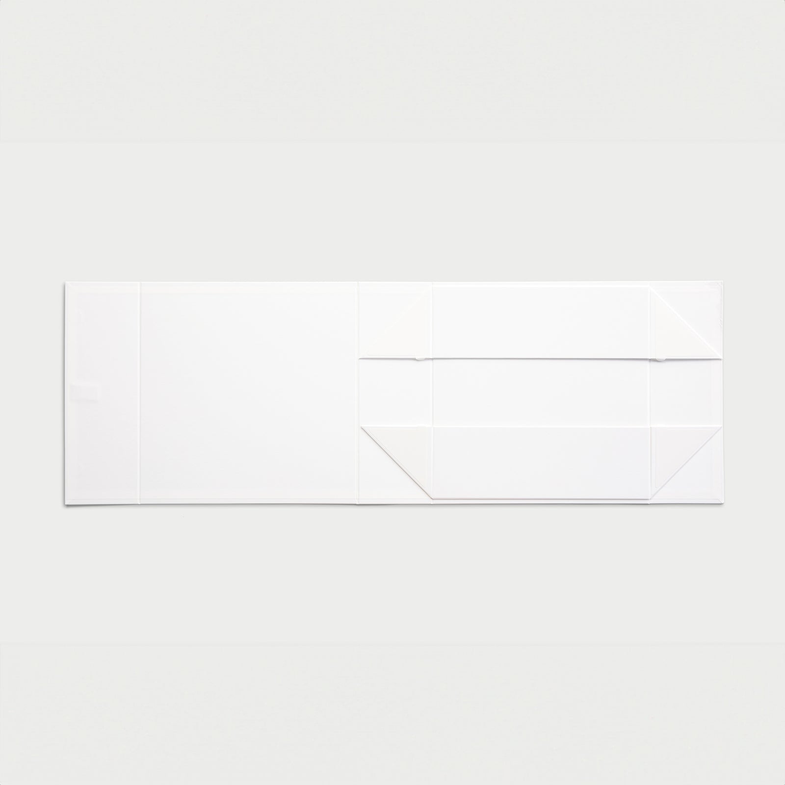 Flattened gift box