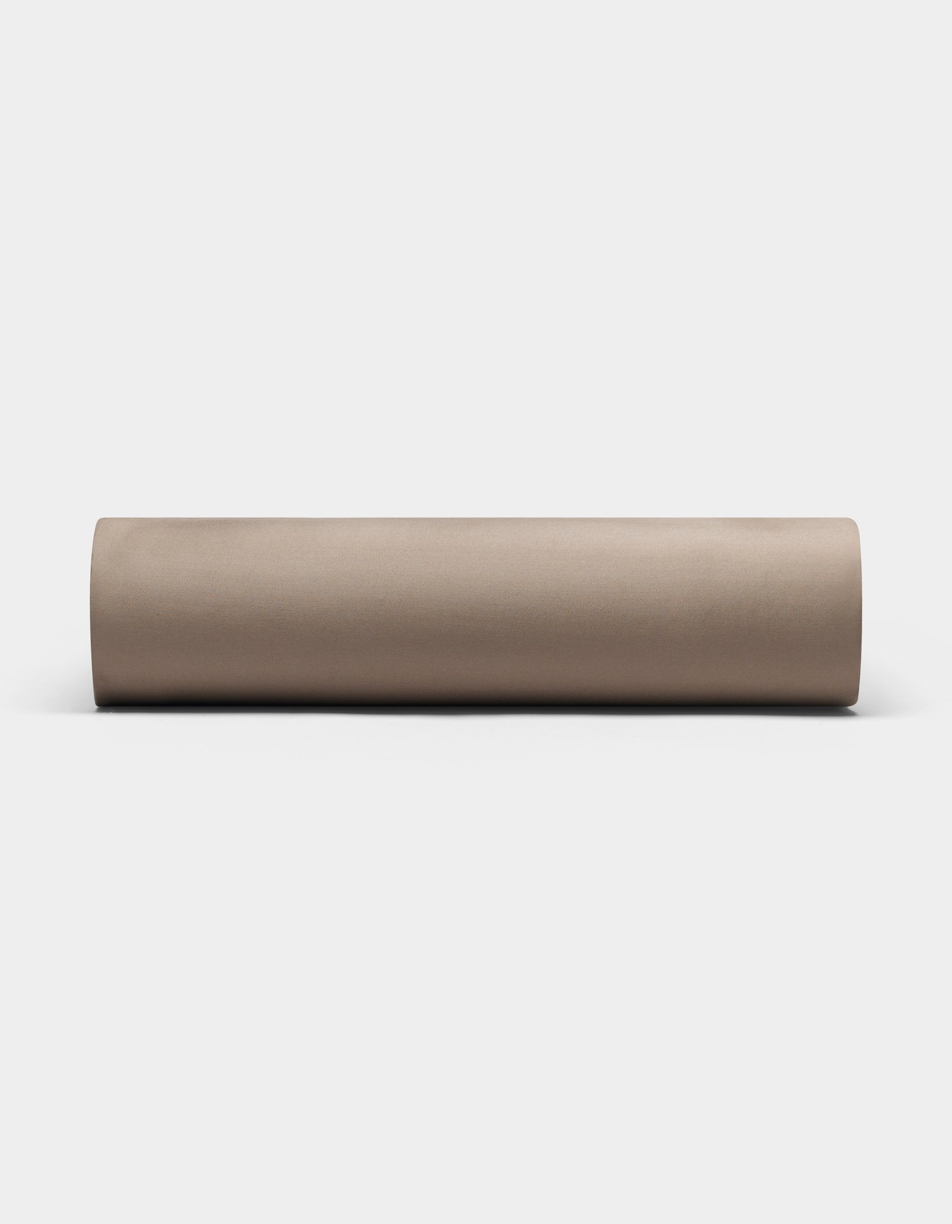 The Cozy Earth Bamboo Fitted Sheet in light beige is displayed from a front view against a plain white background.|Color:Walnut