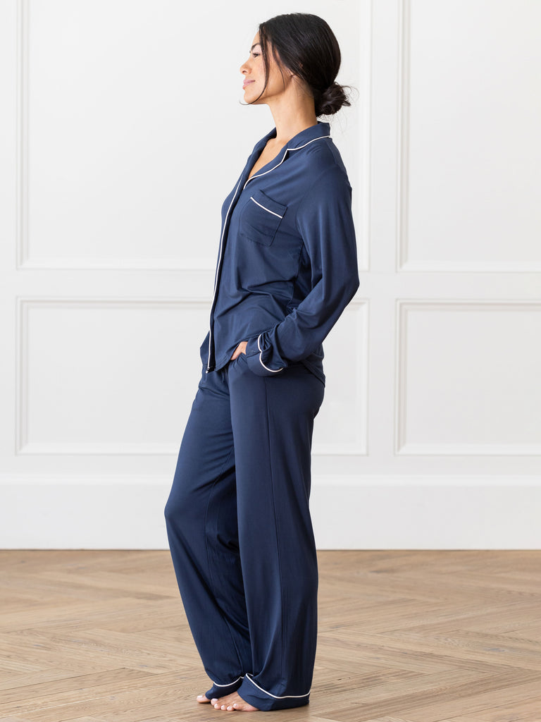 Esenchel Women's Plus Size Pajama Pants Bamboo Rayon Sleep Pants 2X Bl –  Kreative World Online