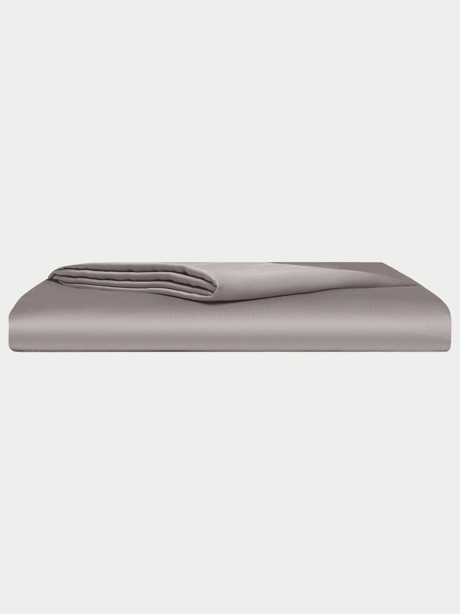 Stone top sheet folded with white background