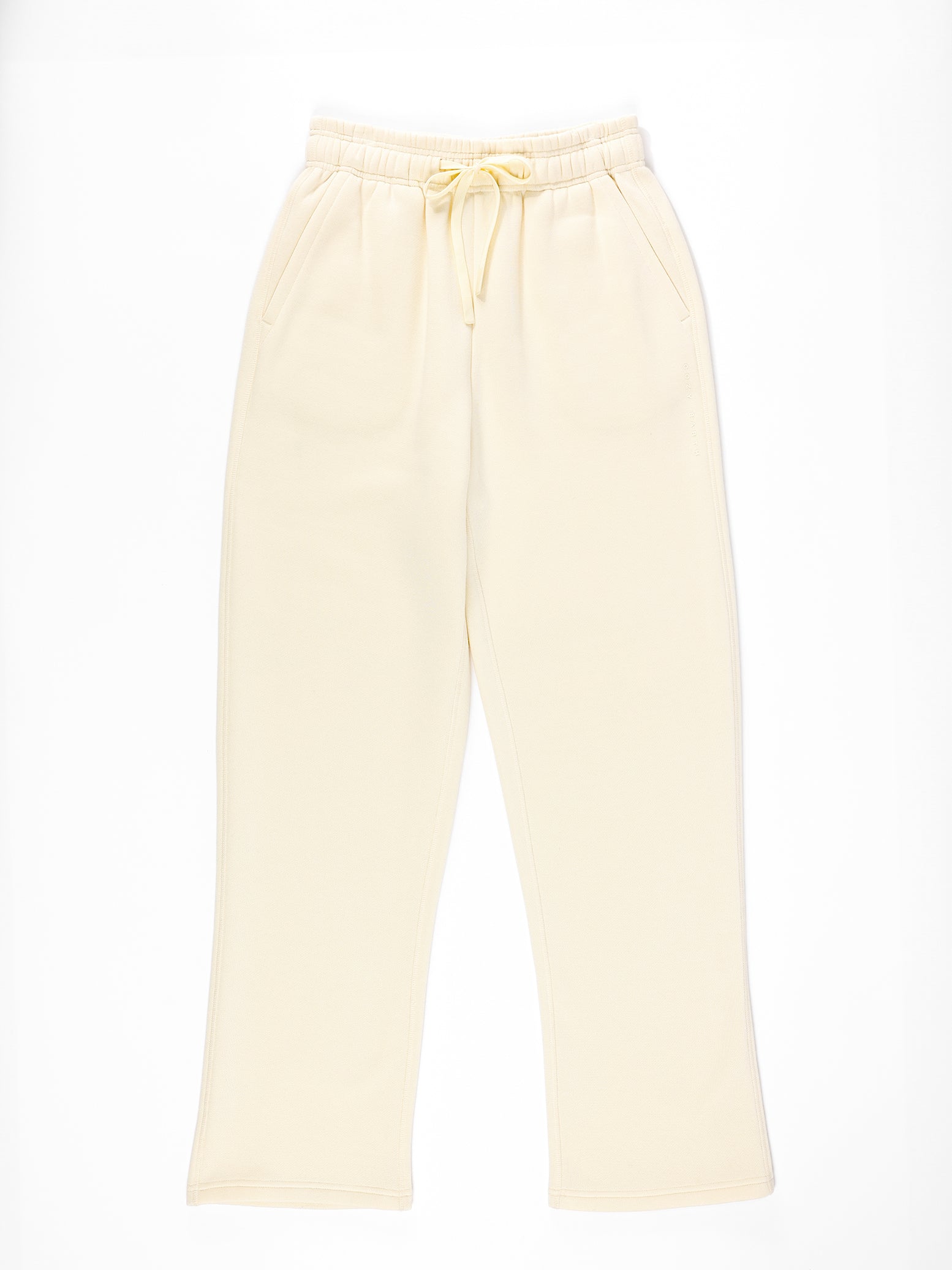 Alabaster CityScape Wide Leg Pant with white background