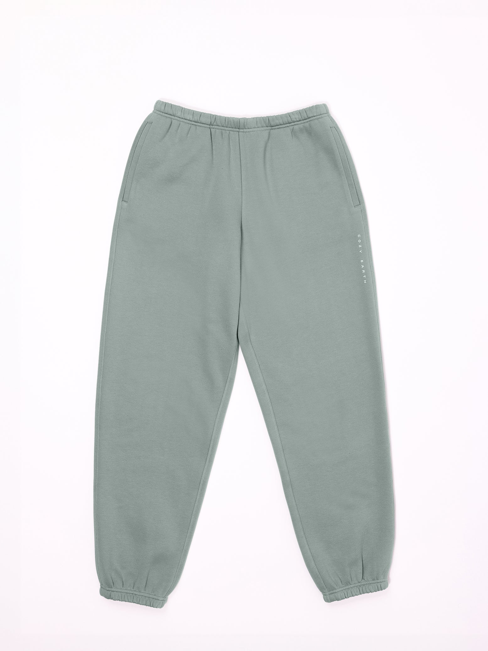 Haze CityScape Joggers. The Joggers are laying flat over a white background. 