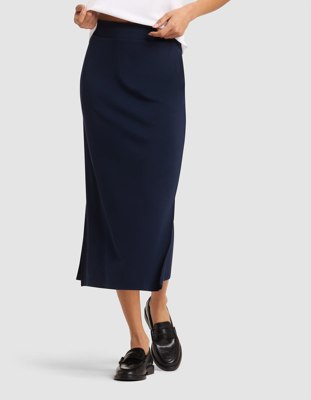 Mid-day Musings Shirt and Skirt Set Bamboo Silk