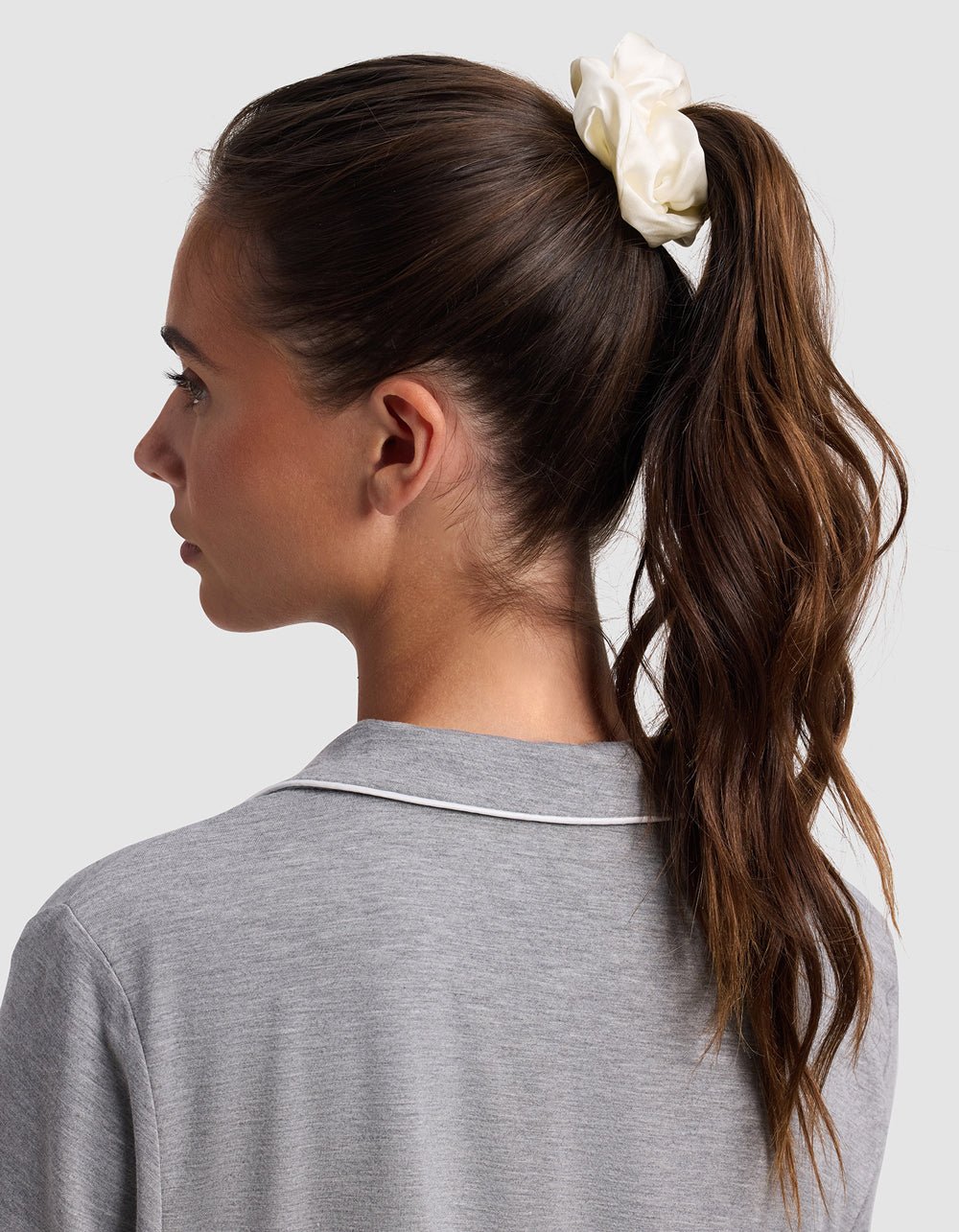 Silk Scrunchies Set of Cozy Earth