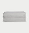Waffle Bath Sheets in the color Light Grey. Photo of Waffle Bath Sheets taken with white a background. |Color:Light Grey