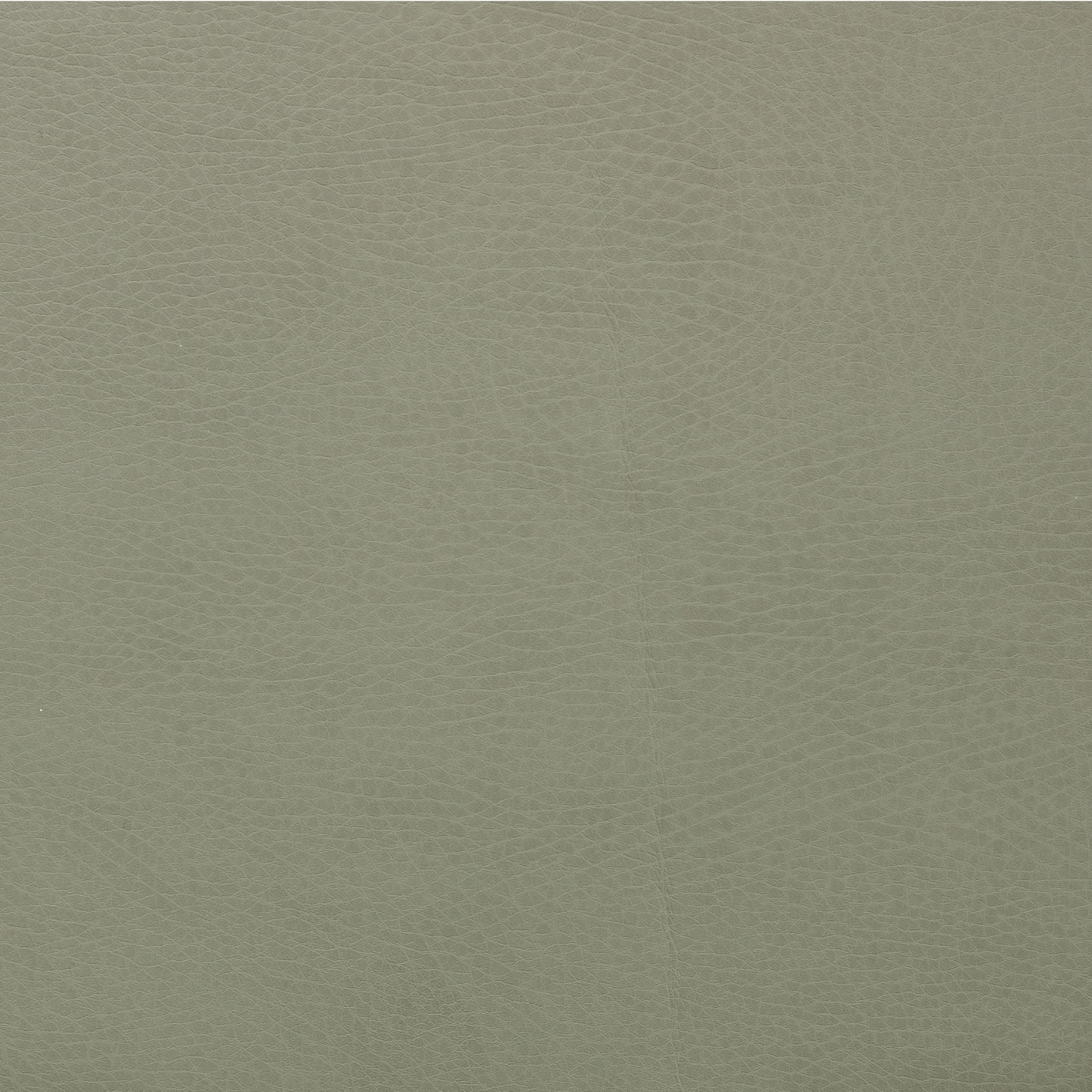 Close-up of Gathre’s Wholesale Floor Cushion in light gray-green, featuring textured leather with fine grain and subtle natural patterns.