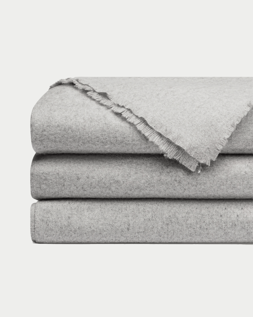 Cashmere Fringe Blanket Cozy Earth