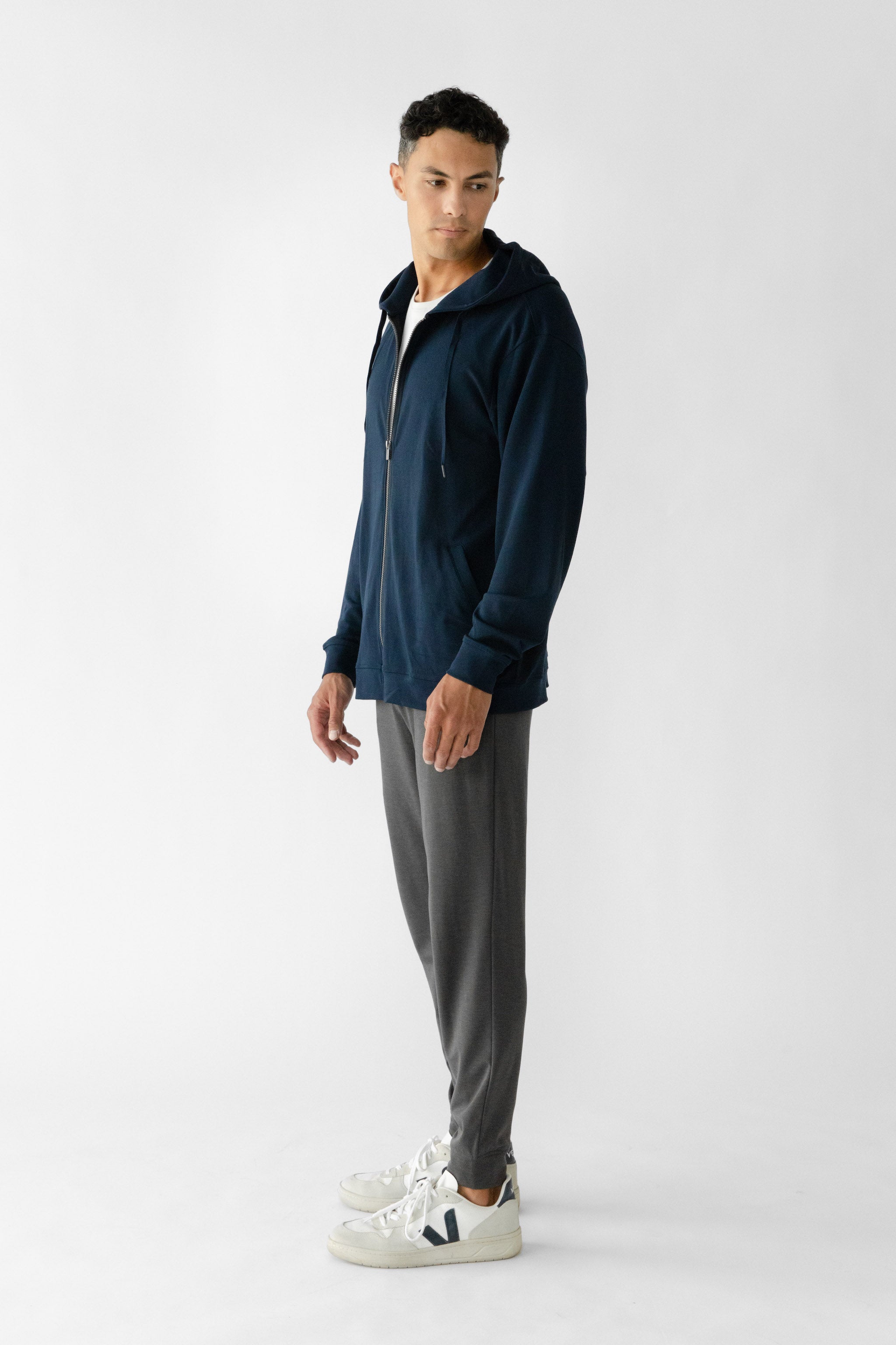 Big and Tall Men's Zipdown Hoodie Sweatsuit- Hoodie and Jogger 2024 pants