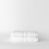 Premium Plush Hand Towels in the color white. Photo of Complete Premium Plush Hand Towel taken with white background |Color:White