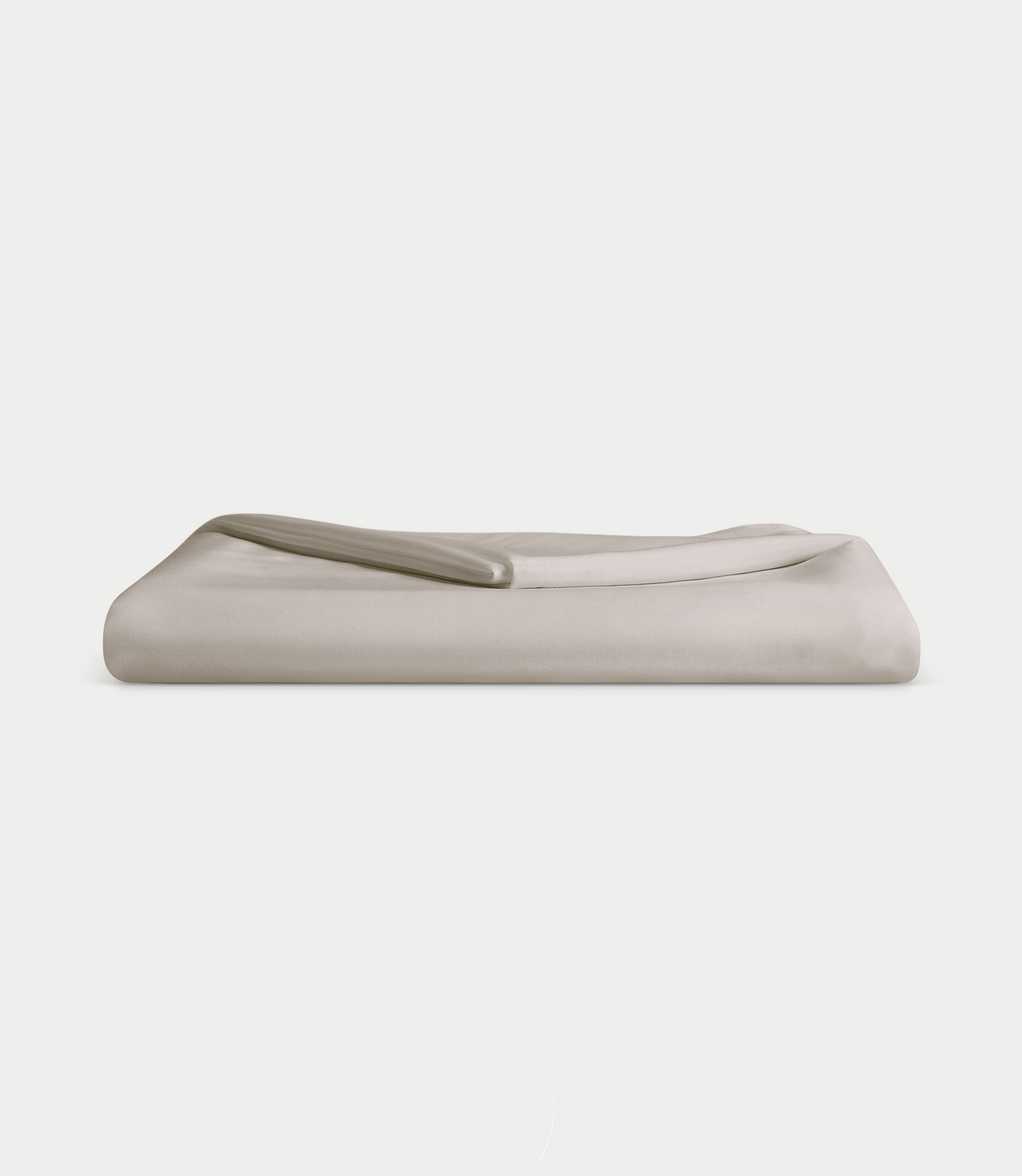 Driftwood flat sheet folded with white background