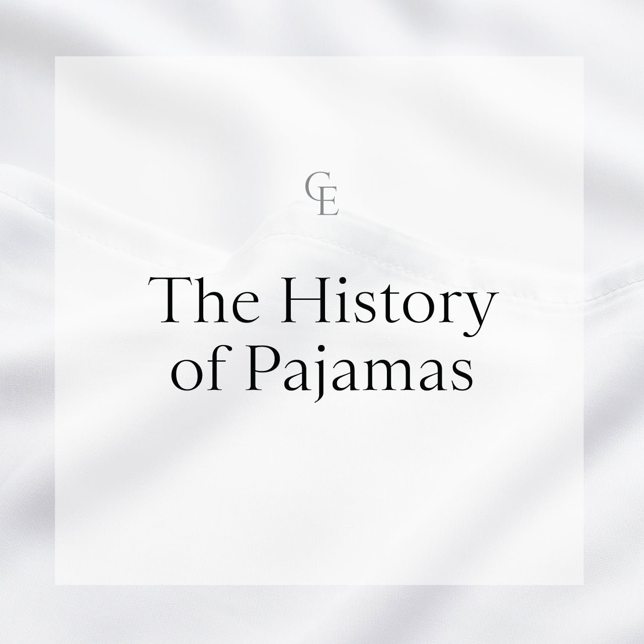 The History of Pajamas from Fashion to Sleepwear