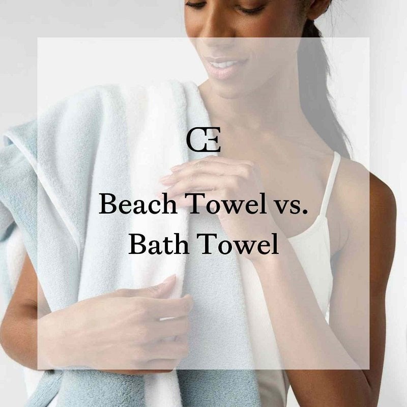 Woman with towel over shoulder