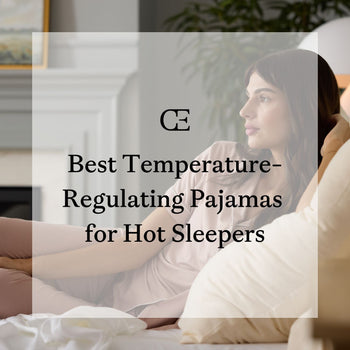 A woman lies against pillows on a bed