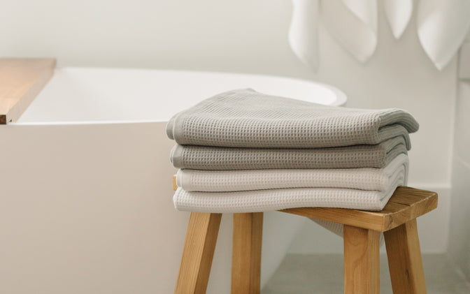 Ferm Living - Organic Bath Towel - Tan