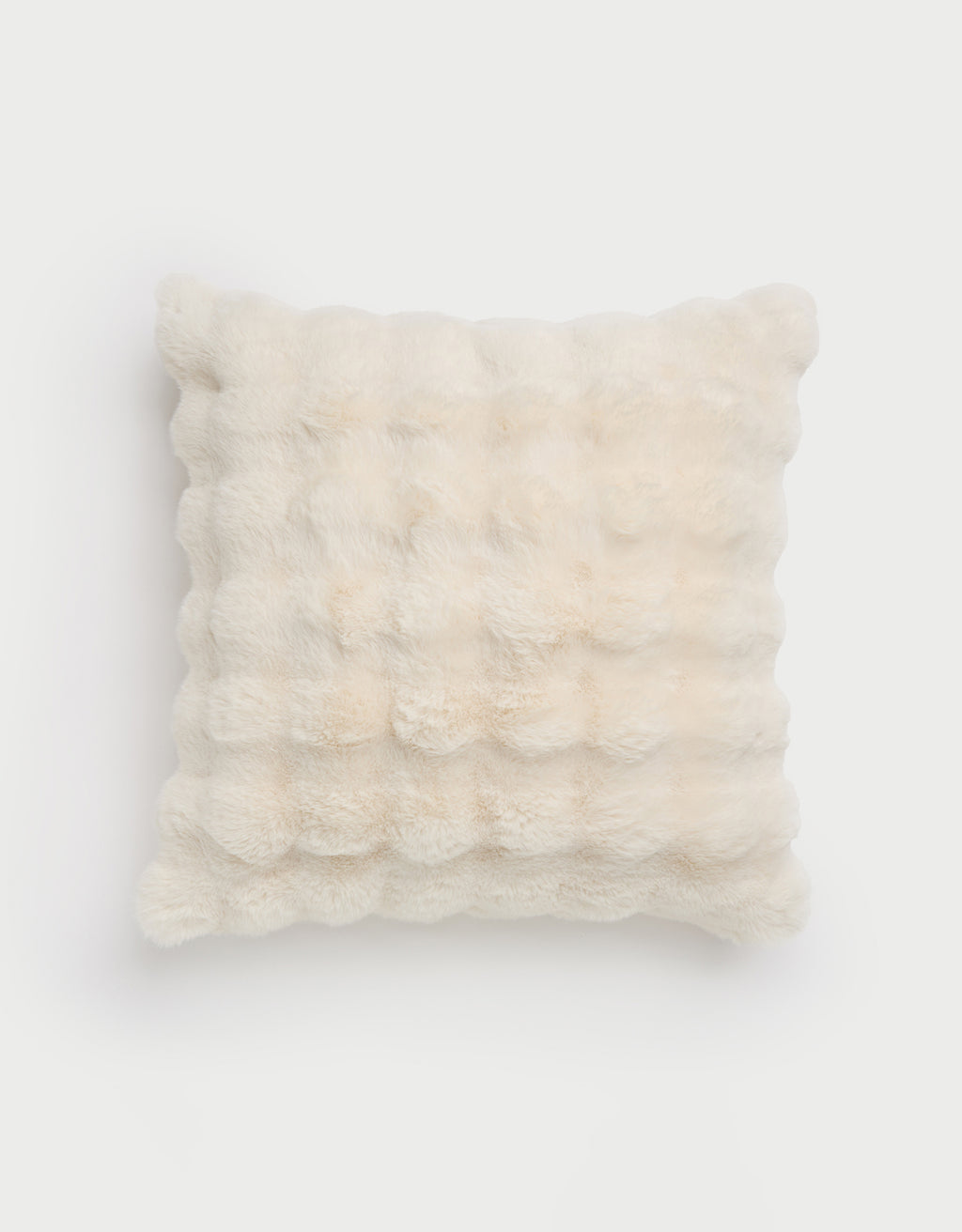 Bubble Cuddle Pillow in Creme