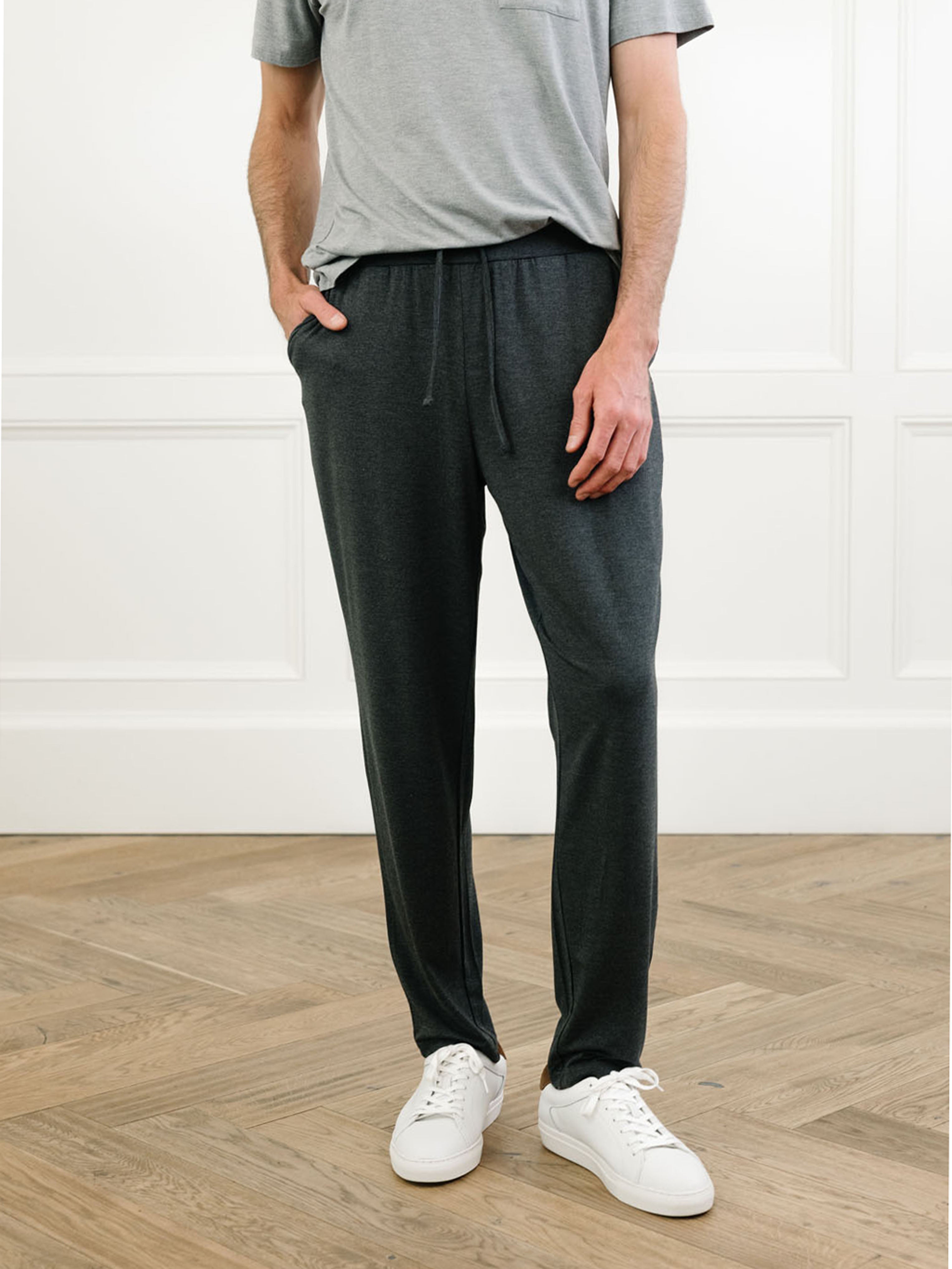 Men's Bamboo Stretch-Knit Long Sleeve Pajama Set | Cozy Earth