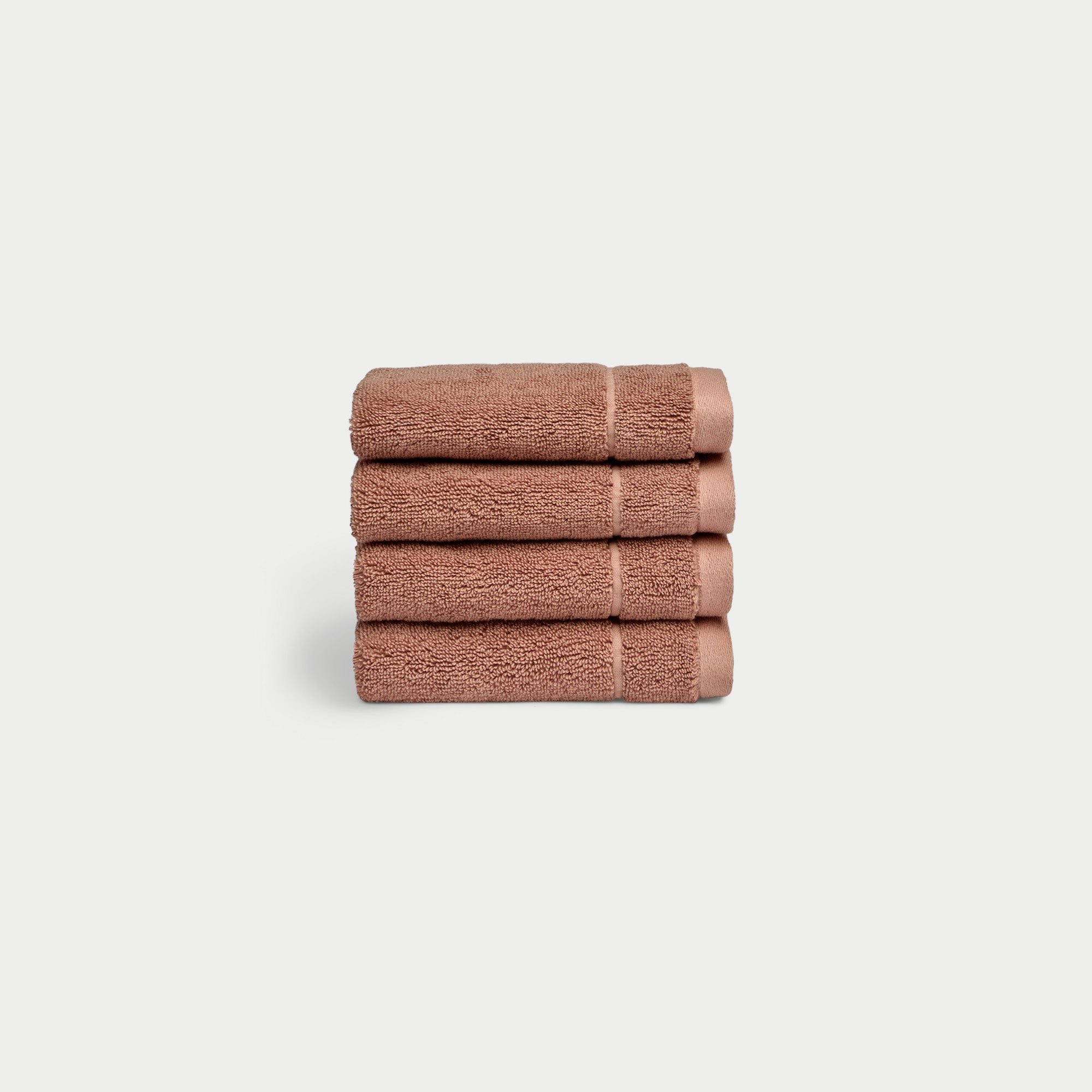 Clay Premium Plush Wash Cloths. Photo of Premium Plush Wash Cloths taken with white background 