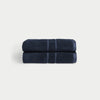 Premium Plush Bath Towels in the color Dusk. Photo of Complete Premium Plush Bath Bundle taken with white background |Color:Dusk