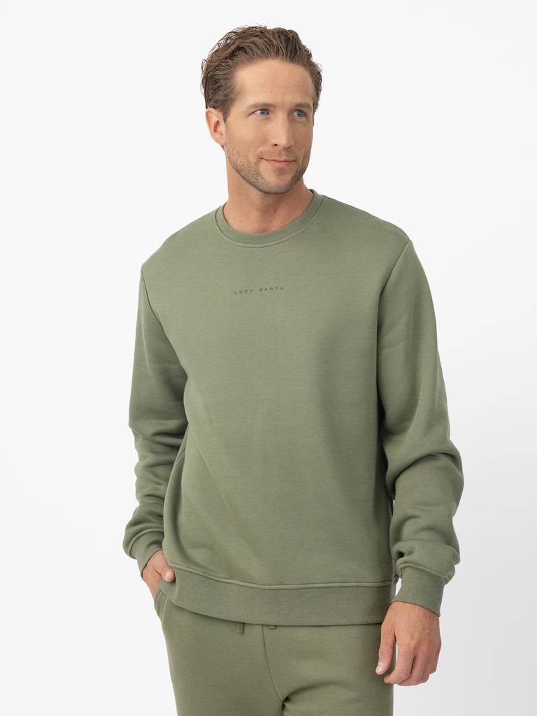 Men's CityScape Crewneck, Juniper