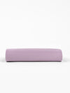A Cozy Earth Crib Sheet in Lavender, arranged horizontally against a plain white background. |Color:Lavender