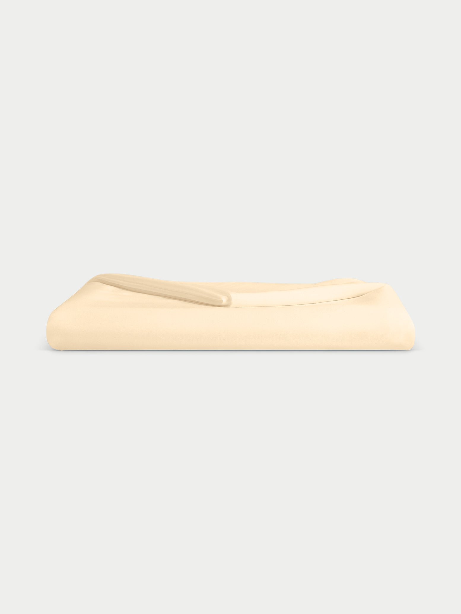 Lemonade flat sheet Folded on grey background 