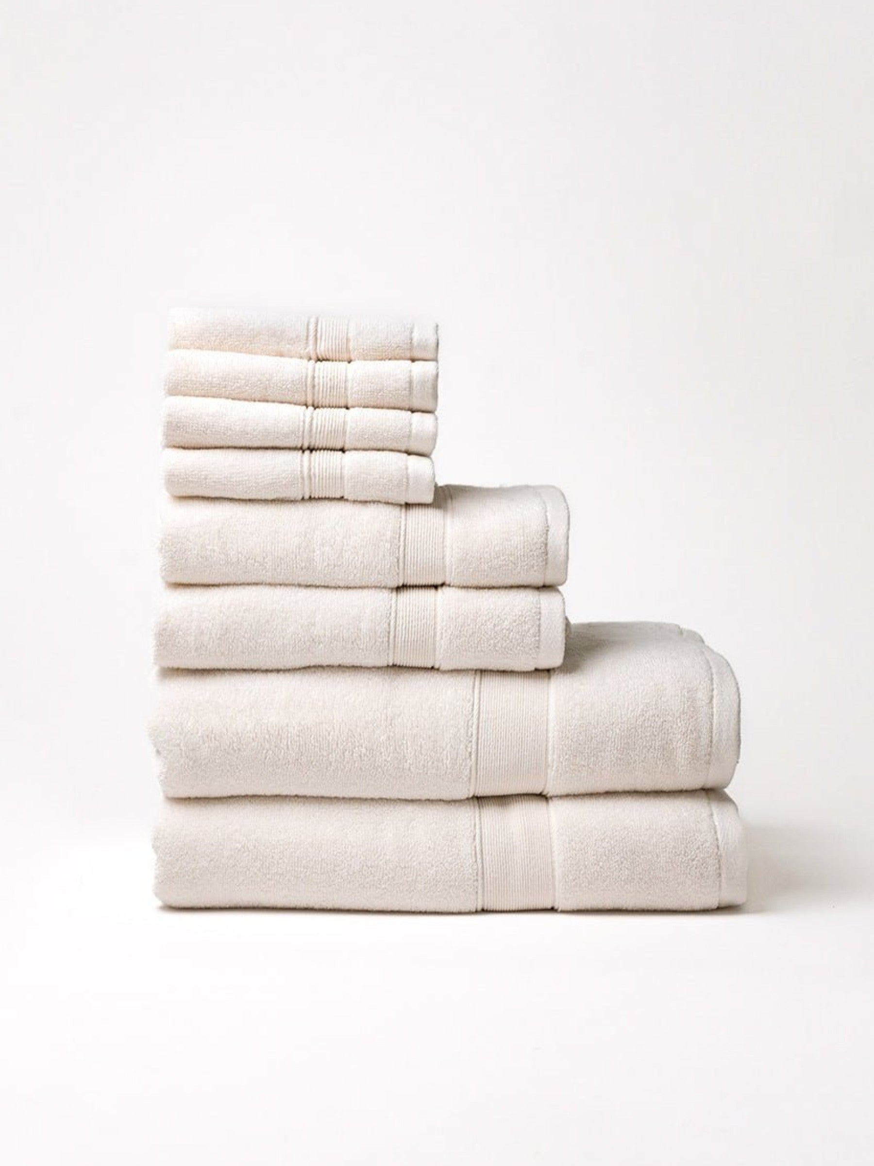 Luxe Bath Towel Set - Seashell