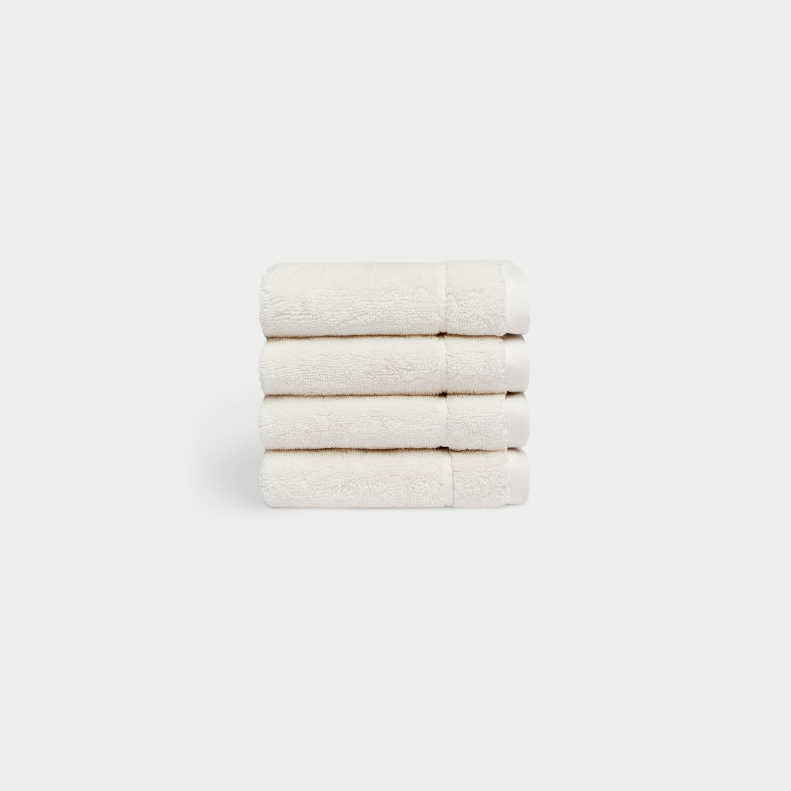 Seashell Premium Plush Wash Cloths. Photo of Premium Plush Wash Cloths taken with white background 