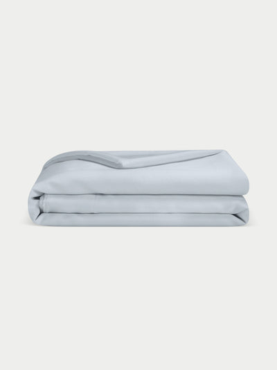 Shore duvet cover folded with white background |Color:Shore