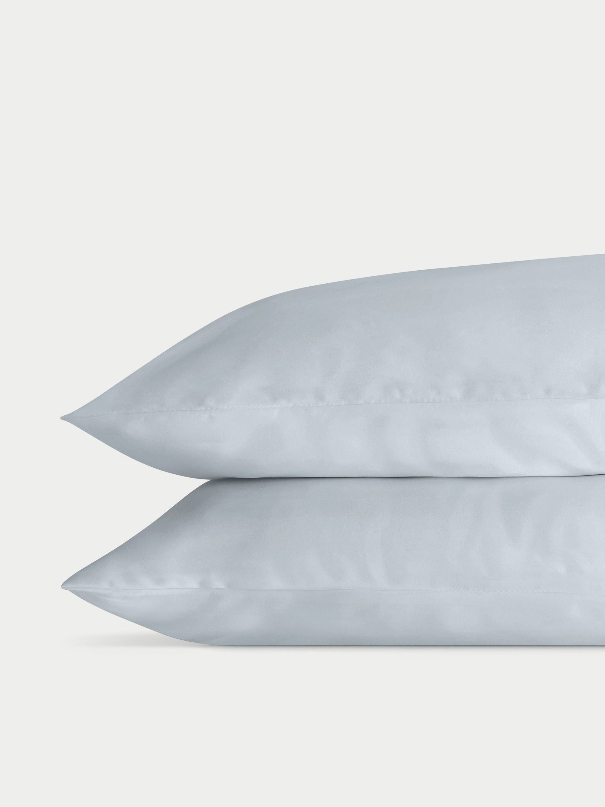 Two shore pillowcases with a plain background standard/king/body 