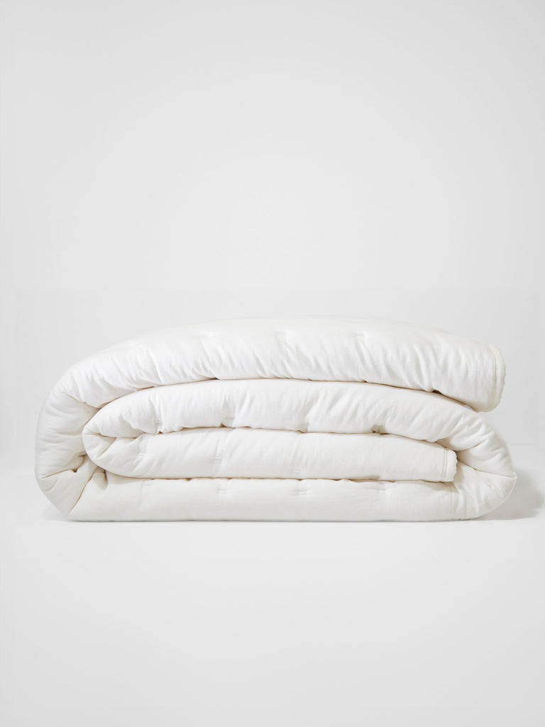 Linen Bamboo Puckered Quilt NATURAL