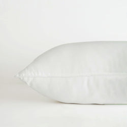 Pillow with a white background sizes standard and king