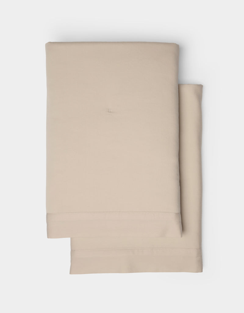 The Cozy Earth Soft-Wash Cotton Quilted Shams are neatly displayed on a white background.