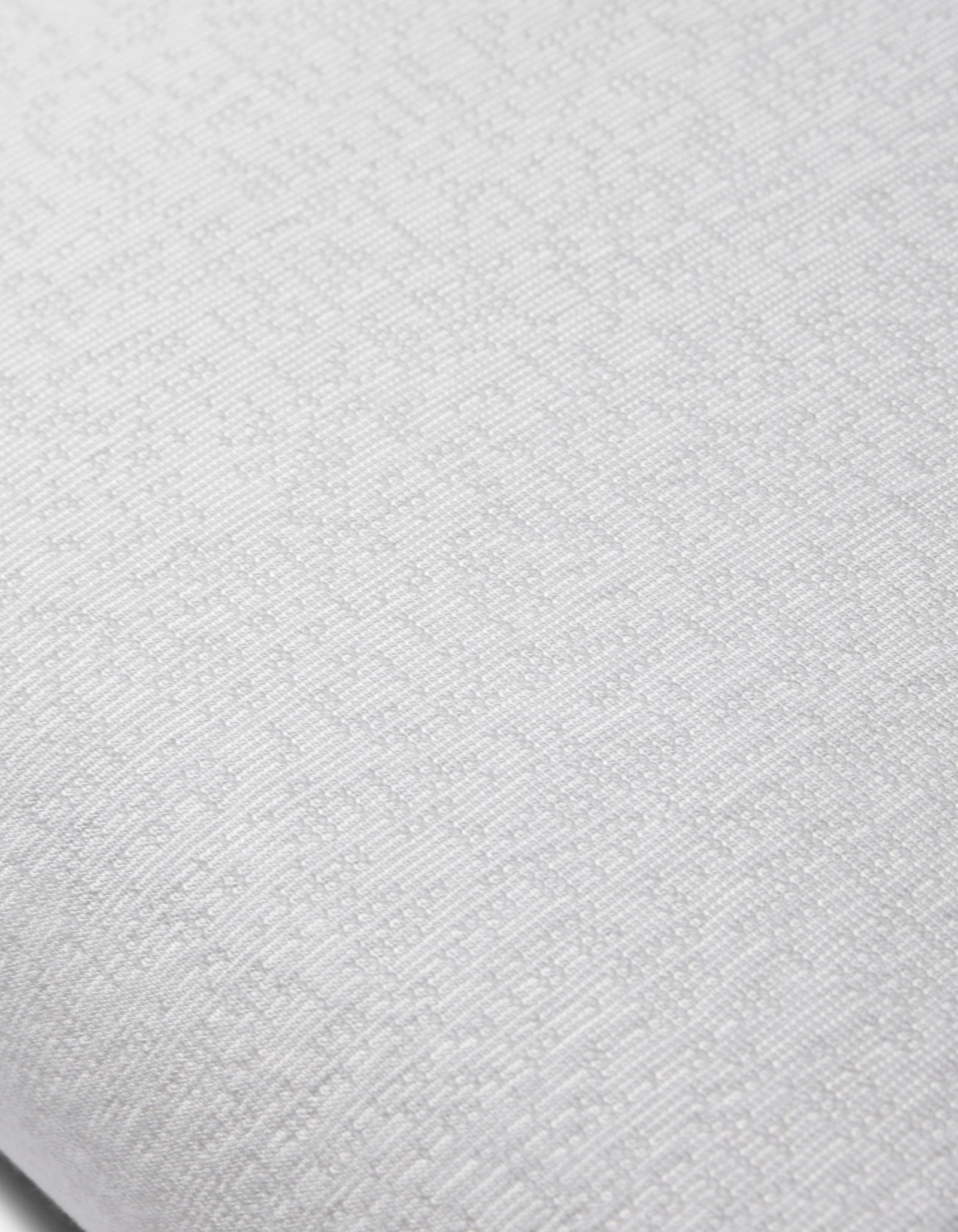 Close-up of Cozy Earth Cooling Pillow Protector in light gray, featuring a subtle geometric pattern with fine woven details and a soft, slightly raised texture.
