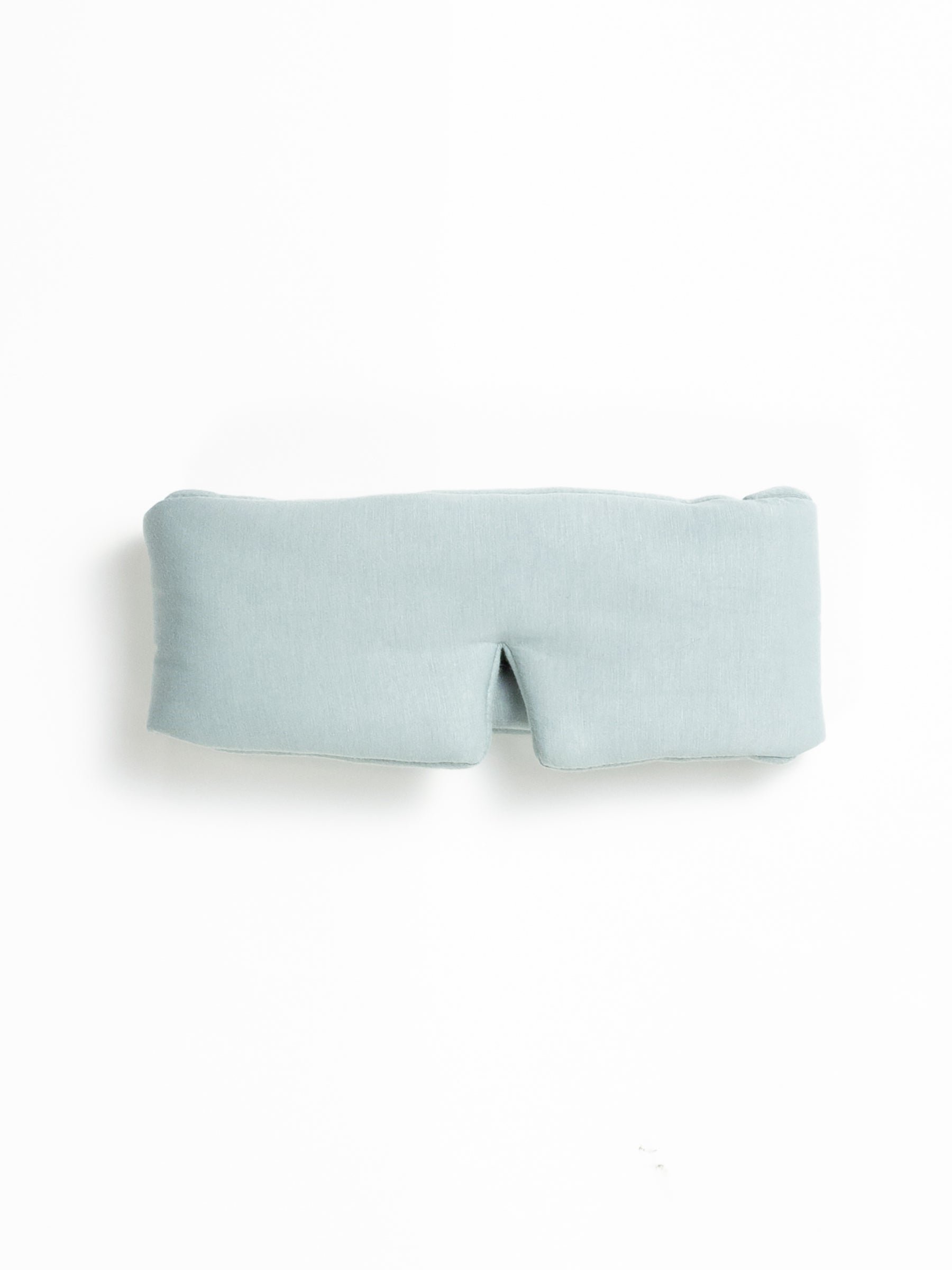 The Cozy Earth Adjustable Bamboo Sleep Mask in Brook is pictured on a white background. 