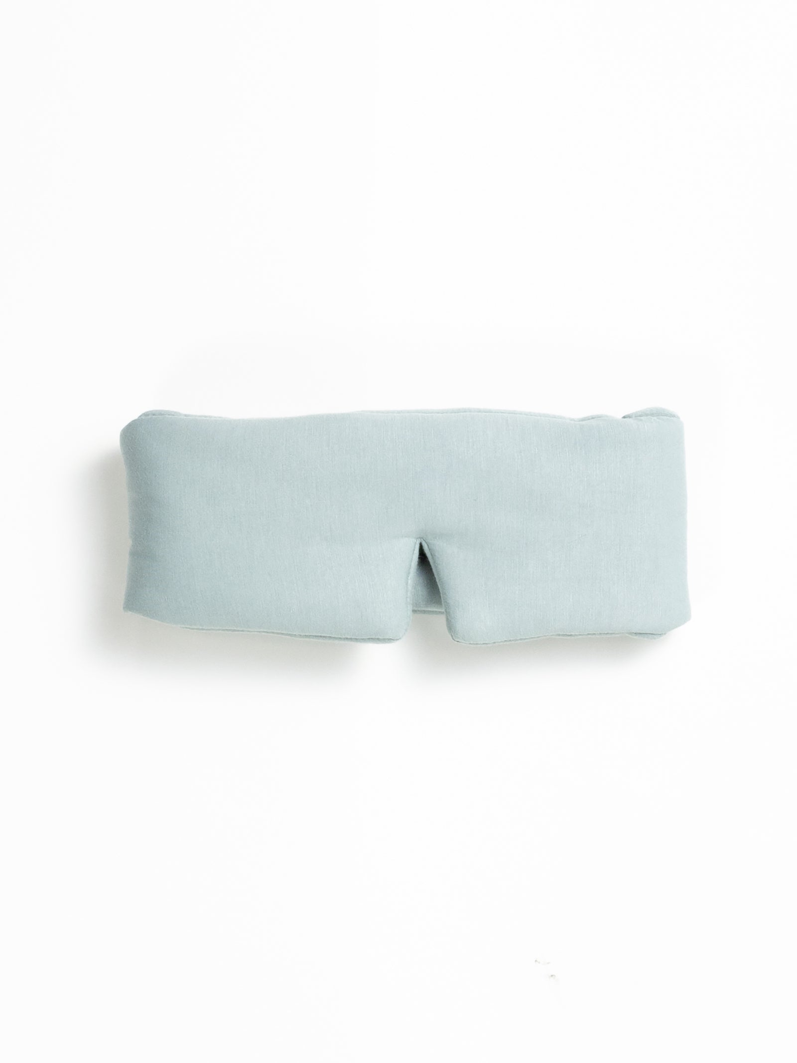 The Cozy Earth Adjustable Bamboo Sleep Mask in Brook is pictured on a white background. 