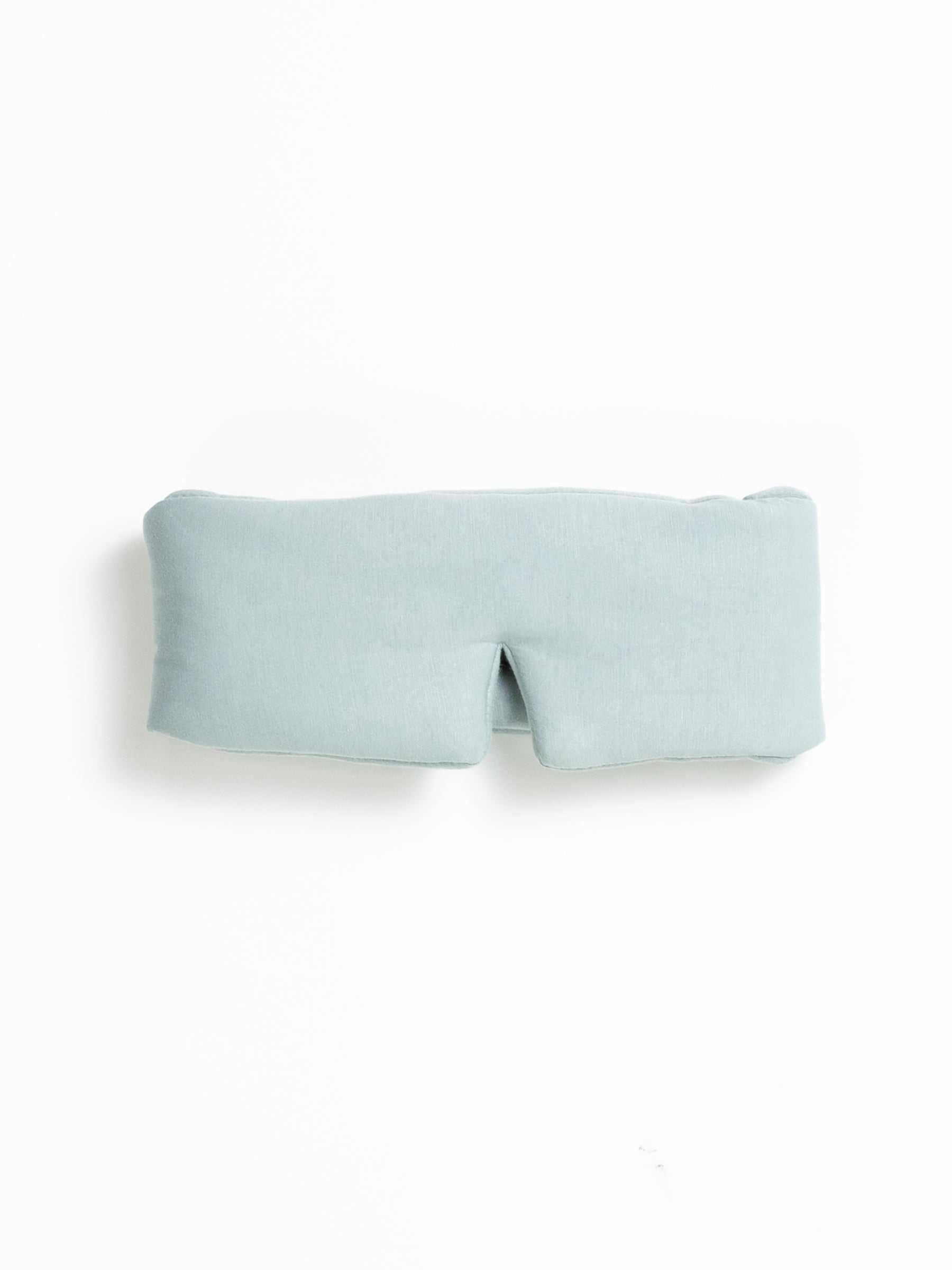 The Cozy Earth Adjustable Bamboo Sleep Mask in Brook is pictured on a white background. |Color:Brook