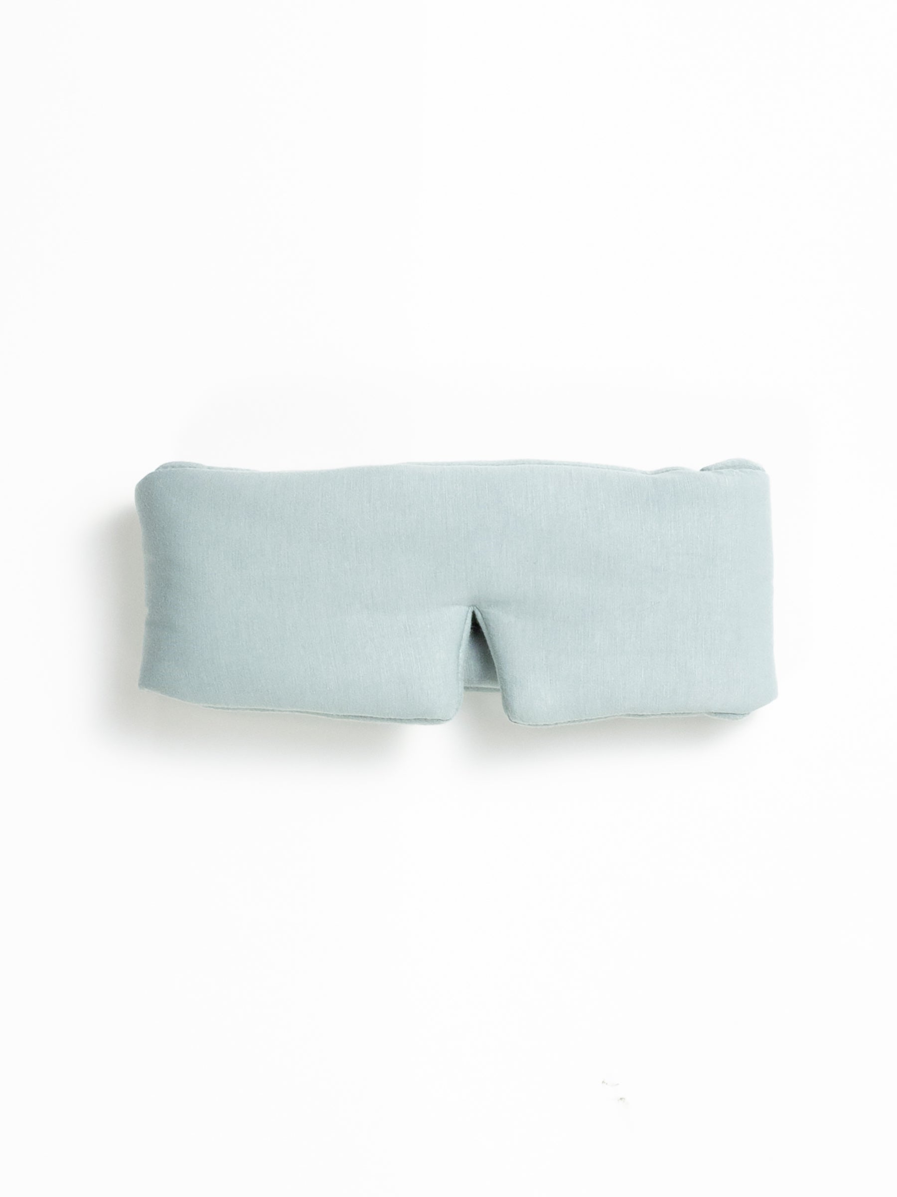 The Cozy Earth Adjustable Bamboo Sleep Mask in Brook is pictured on a white background. 