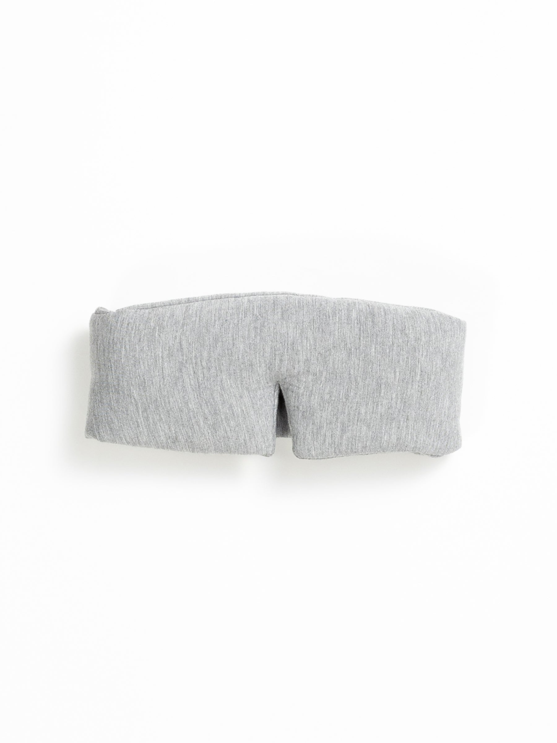 The Cozy Earth Adjustable Bamboo Sleep Mask in Grey is pictured on a white background. |Color:Grey