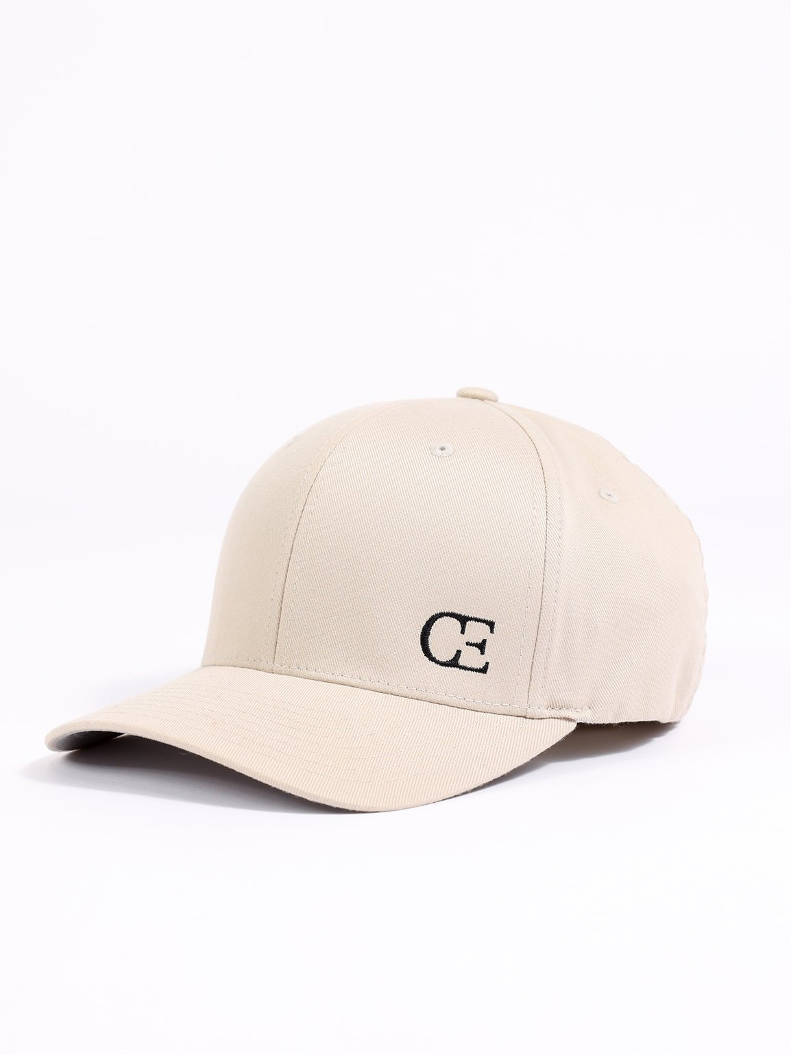 Stone urban classic hat side view with white background |Color:Stone/Black