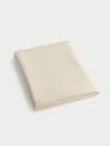 Creme alpaca throw folded with white background |Color:Creme