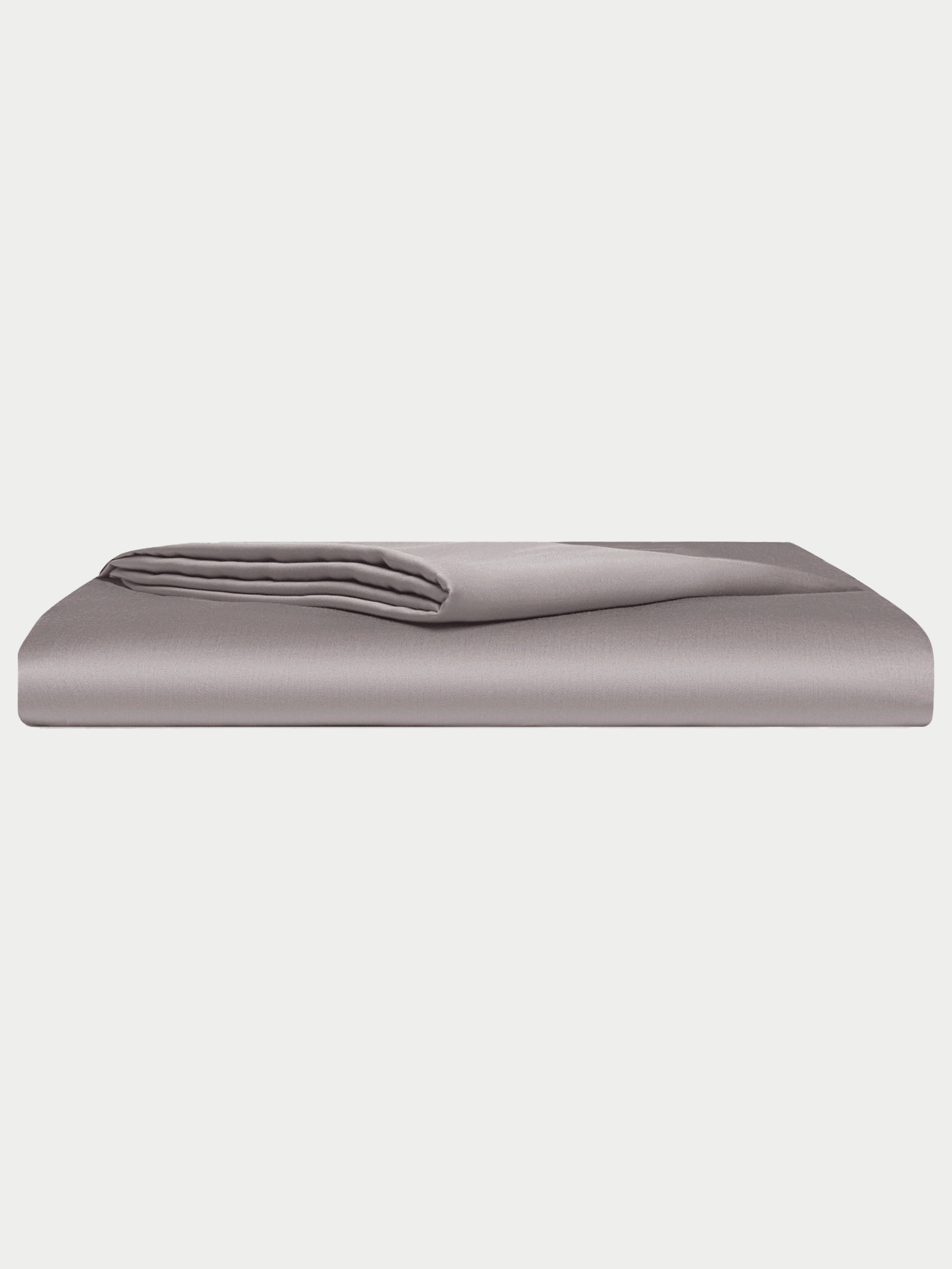 Stone top sheet folded with white background |Color:Stone