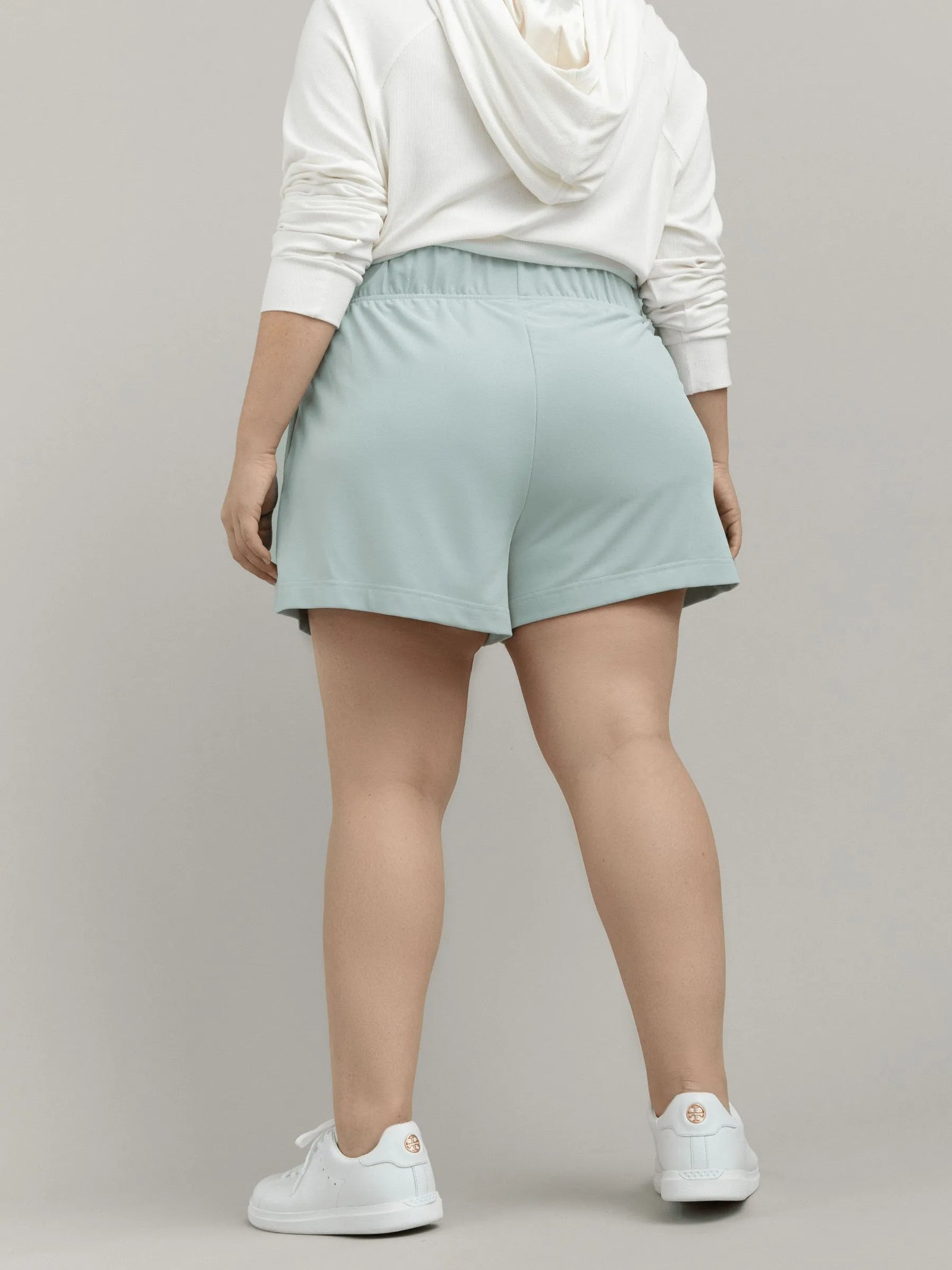 Modern Modal Shorts in Glacier 