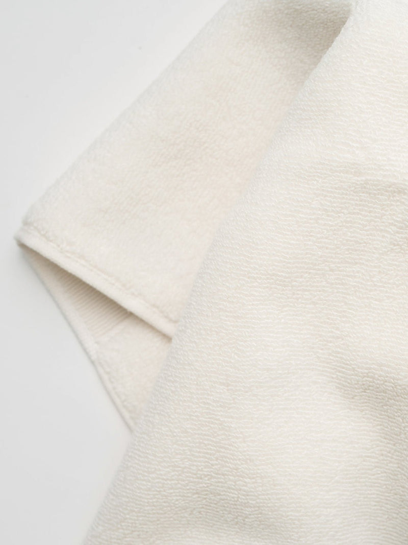 Close up of seashell luxe bath sheet