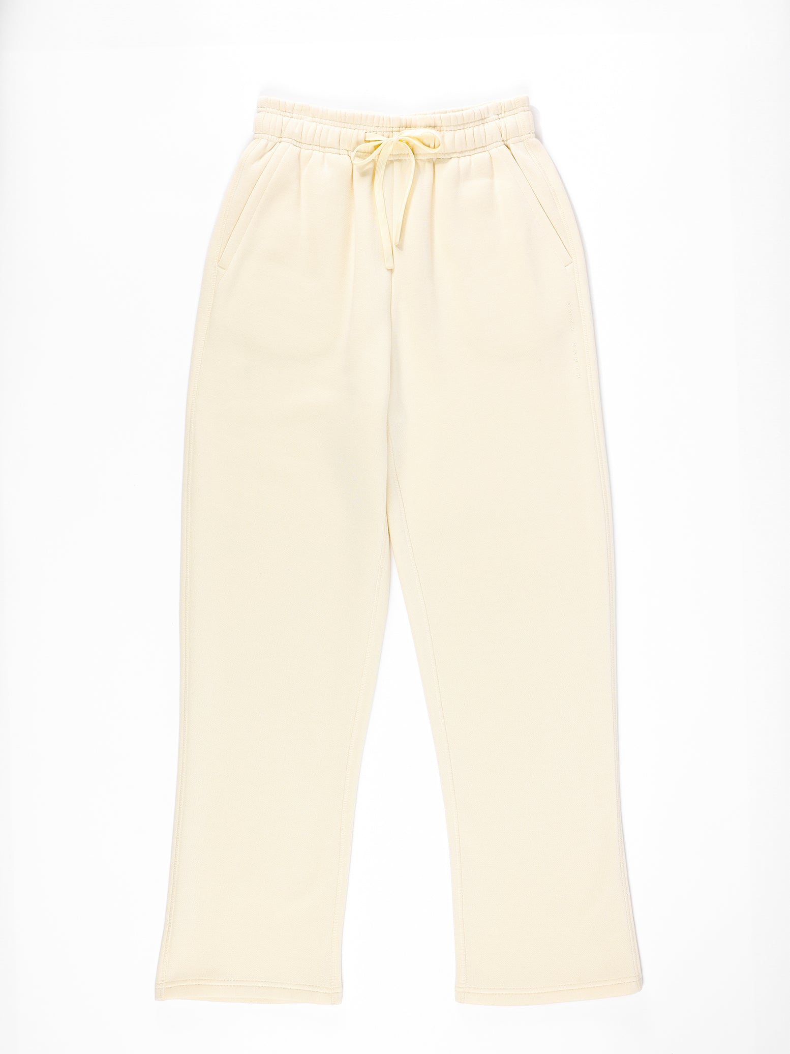 Alabaster CityScape Wide Leg Pant with white background 