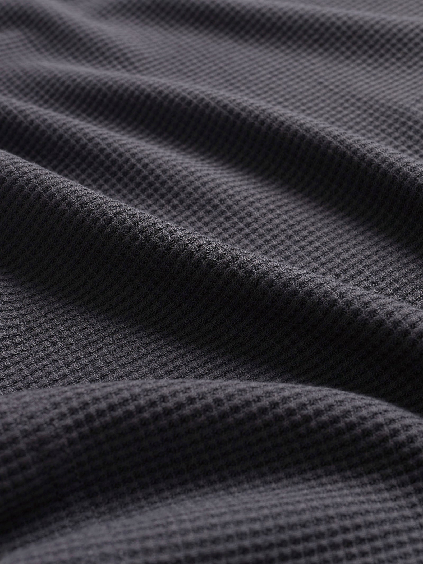 Up close photo of Waffle Knit Dress fabric