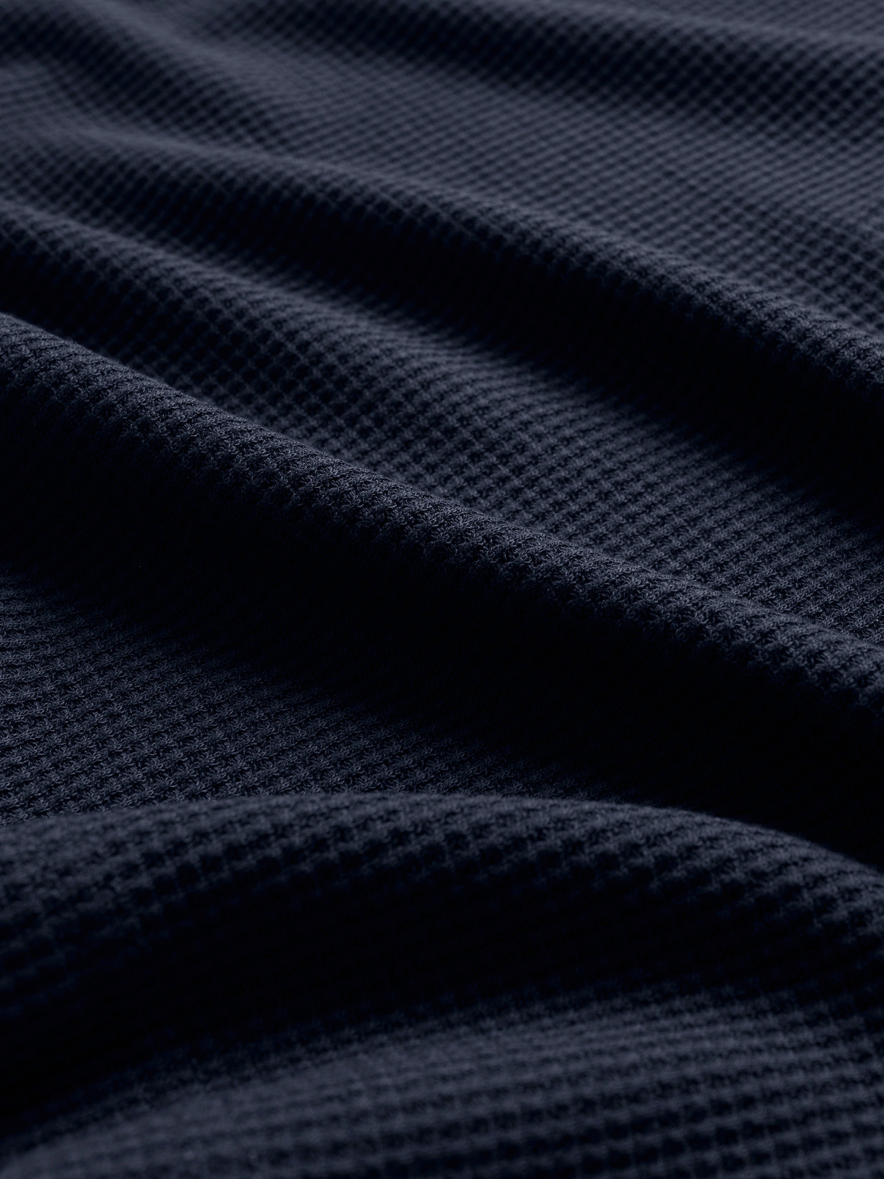 Up close photo of Waffle Knit Dress fabric